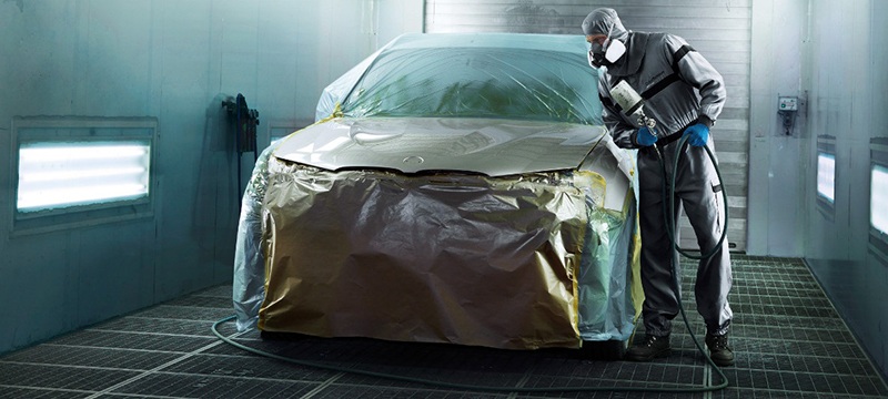 La inteligencia artificial en la pintura de automóviles